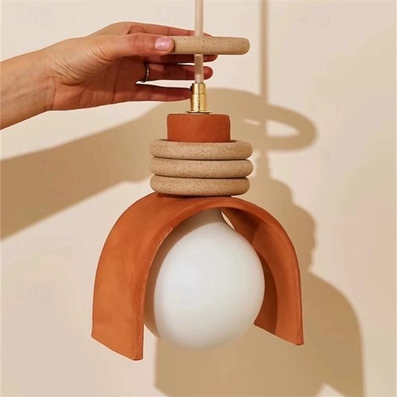 LED Pendant lamp Warm White Pendant lamp Metal Hanging lamp Height Adjustable Ceiling Pendant lamp Bedroom Bar Cafe Office Table Hanging Lamps 110-240V2