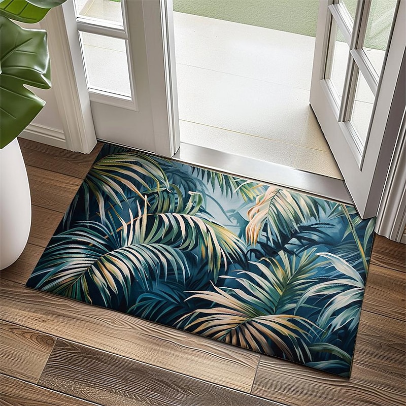 Green Grass Doormat Kitchen Mat Floor Mat Non-Slip Area Rug Oil Proof Rug Indoor Outdoor Mat Bedroom Decor Bathroom Mat Entrance Rug4