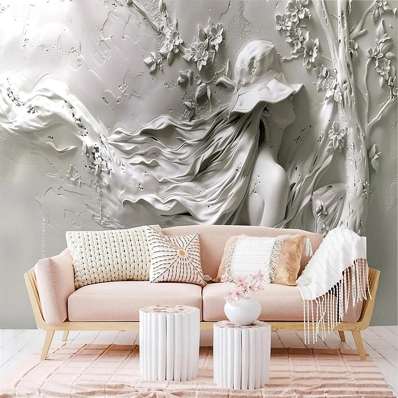 Cool Wallpapers 3D Wallpaper Wall Mural Wall Sticker Covering Print Peel and Stick Removable Self Adhesive Secret Forest PVC / Vinyl Home Decor4