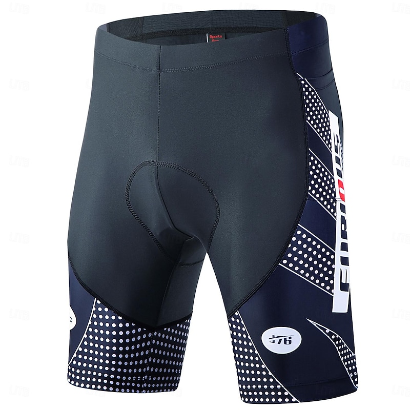 Men's Cycling Road Shorts Cycling Shorts Bike Shorts Bike Padded Shorts / Chamois Bottoms Form Fit Mountain Bike MTB Road Bike Cycling Sports 3D Pad Anti-slip Strap Quick Dry Back Pocket Blue Black3