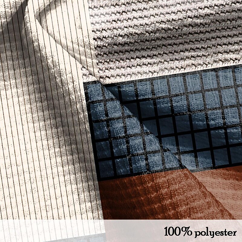 Waffle Plaid Men's 3D Print T shirt Tee Henley Shirt Casual Daily T shirt White Short Sleeve Henley Shirt Summer Clothing Apparel S M L XL XXL 3XL3