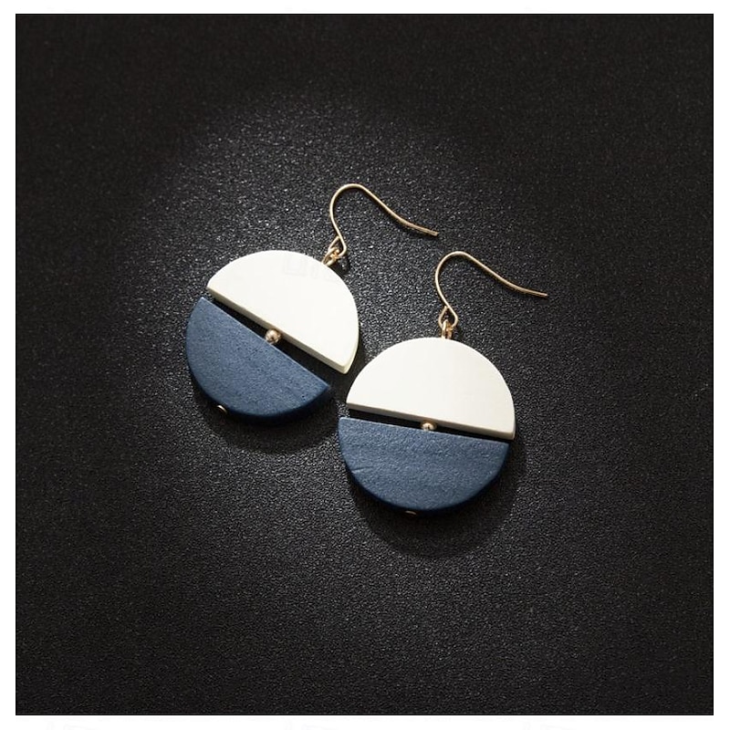 1 Pair Drop Earrings Hanging Earrings For Women's Birthday Party Evening Gift Resin Fancy Fashion2