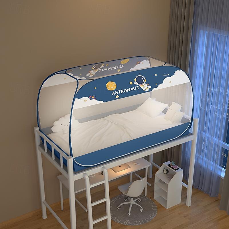 Student Dormitory Mosquito Nets Foldable Mosquito Net for Bunk Bed Mosquito Netting Increase Space Increase Density Gauze Mosquito Tent with Free Installation4