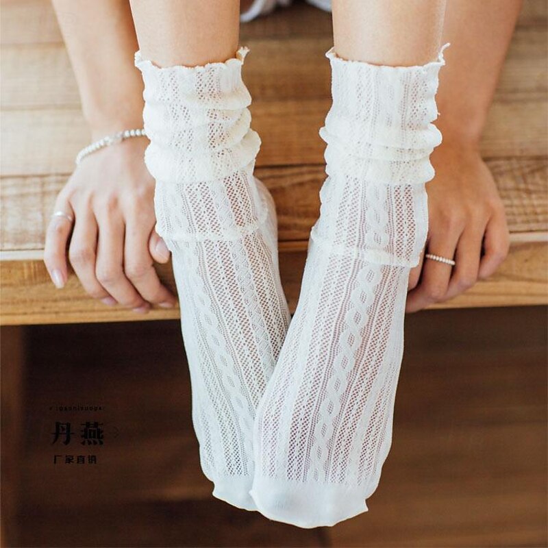 Women's Crew Socks Wedding Work Holiday Heart Sexy Casual Lolita Cute 1 Pair