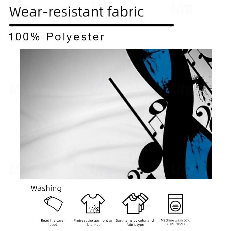 Men's Graphic T Shirt Short Sleeve T shirt 3D Print Crew Neck Shirt Casual Street Style Holiday Going out White Blue Spring & Summer Clothing Apparel S M L XL XXL 2XL 3XL4