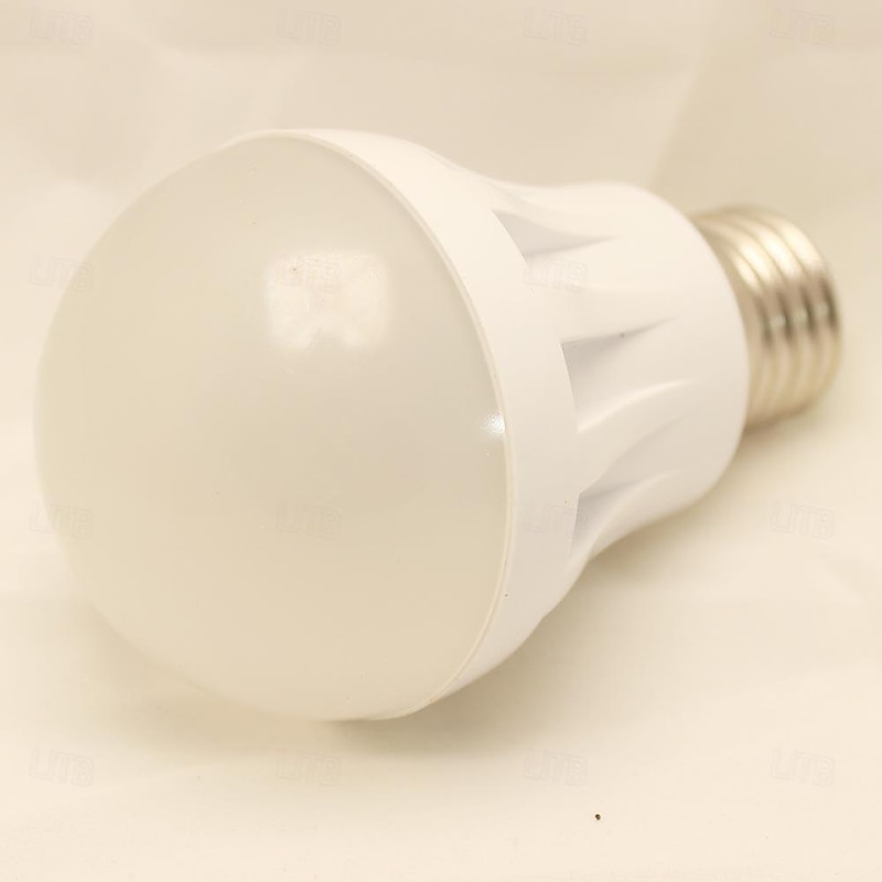 E27 LED Bulb Energy Saving Power Saving 5W Replacement Tungsten 220V for Home Lighting A19 4pcs4