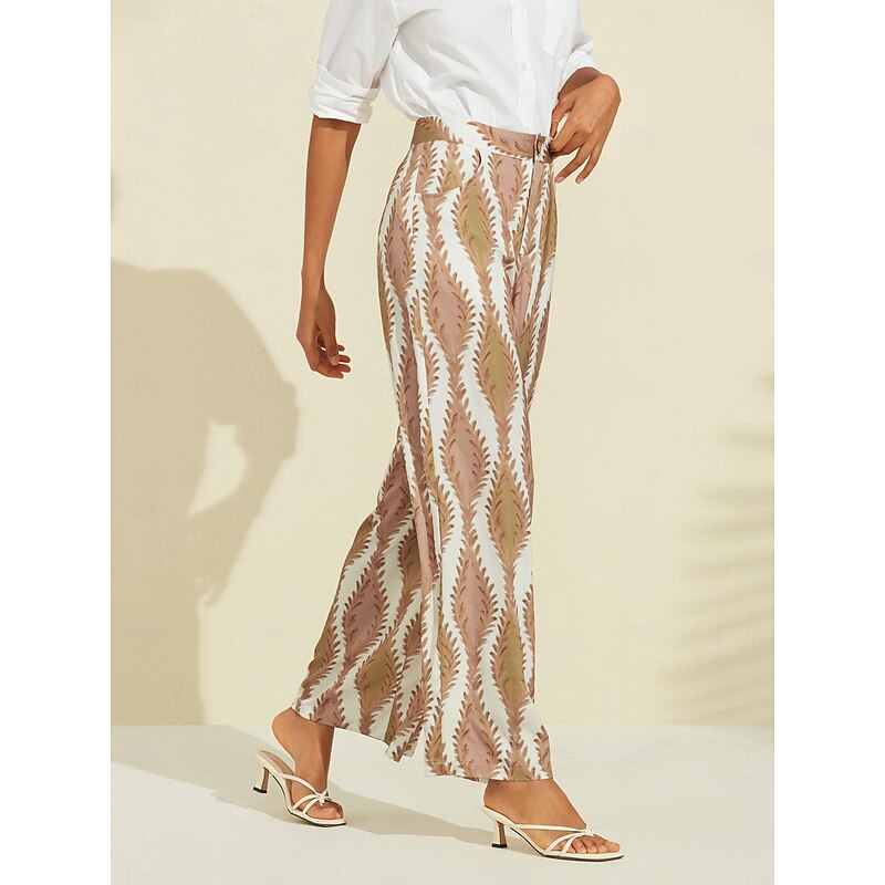 Satin Straight Pocket Full Length Pants4