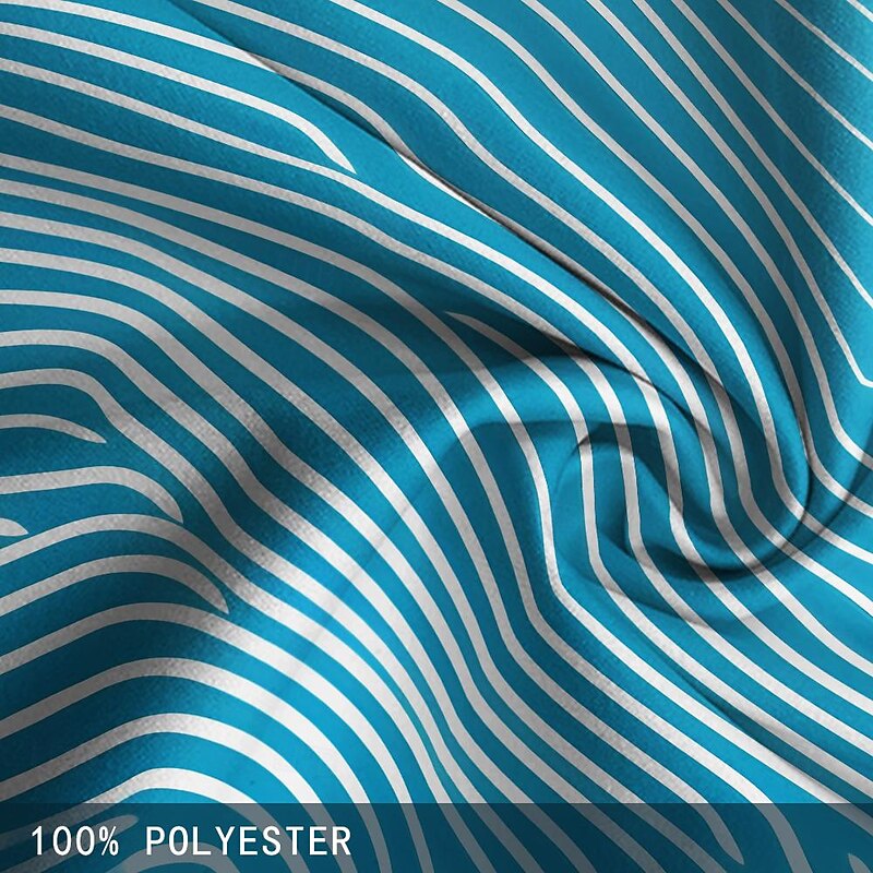 Men's Optical Illusion Stripes Geometic Swim Trunks Swim Shorts Board Shorts Mid Waist Hawaiian Casual Holiday Beach Drawstring with Mesh lining Elastic Waist Designer Clothing Apparel3