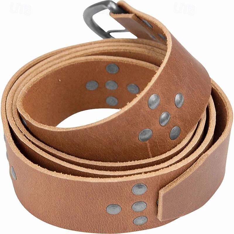 Medieval Renaissance Steampunk Cosplay Costume Waist Belt Warrior Viking Celtic Knight Fancy Dress Men's Women's Viking Masquerade Performance Stage LARP Adults' Belt Waist Belt All Seasons2