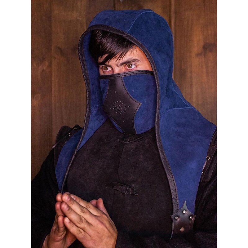 Retro Vintage Medieval Renaissance Masquerade Shawls Viking Ranger Elven Archery Fancy Dress Men's Women's Unisex Viking Fantasy Halloween Masquerade Event / Party Adults' Shawl All Seasons3