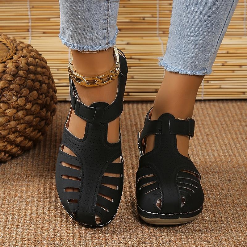 Women's Casual Fisherman Sandals – Breathable Cut-Out Comfort Shoes with Adjustable Strap for Walking & Outdoor Wear4