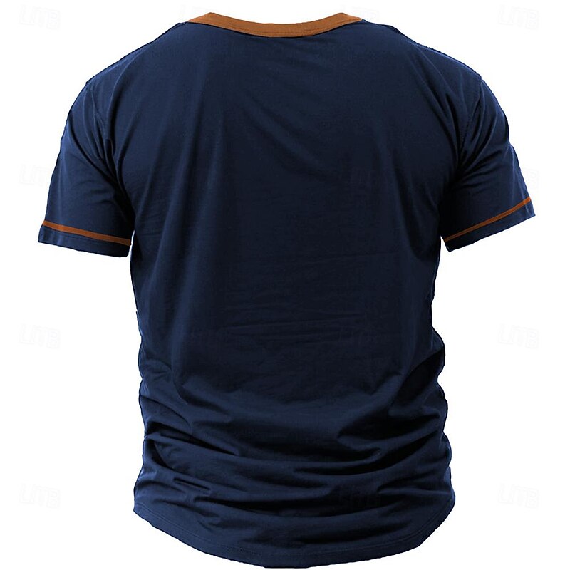 Men's Graphic Old Man T Shirt Short Sleeve T shirt 3D Print Crew Neck Shirt Retro Vintage Casual Street Style Sports Outdoor Holiday Going out Black Blue Green Spring & Summer Clothing Apparel S M L2