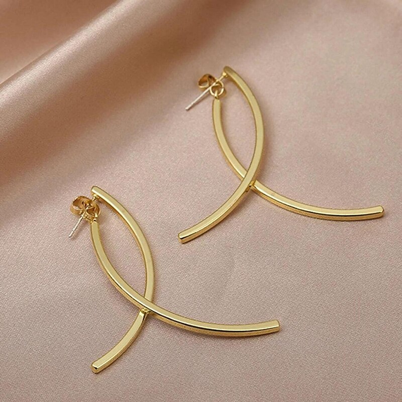 1 Pair Stud Earrings Drop Earrings For Women's Birthday Party Evening Gift Alloy Drop Fashion3
