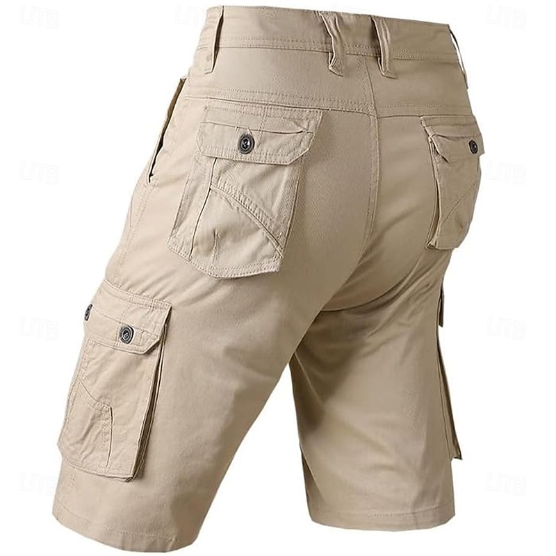 Father's Day papa shirts Grandpa Print Men's Cargo Shorts Cotton Drawstring Classic Cargo Stretch Short with Multiple Pockets Sports Outdoor Fashion Designer Shorts3