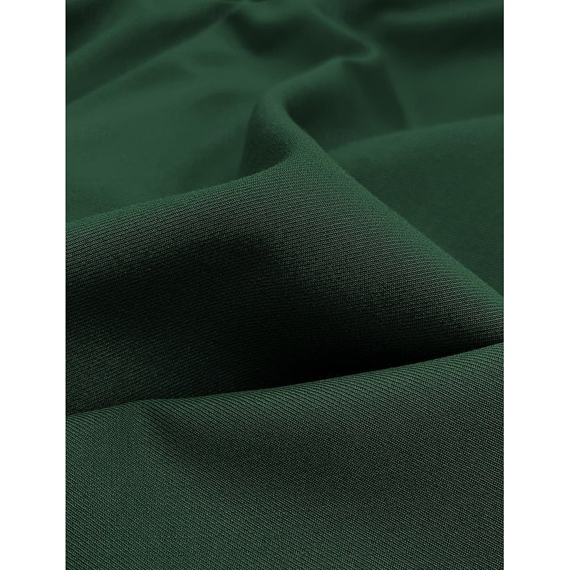 Men's Wedding Party Suits Notch Red Dark Green Fashion Daily Solid Colored Tailored Fit 2 Piece Single Breasted One-button4