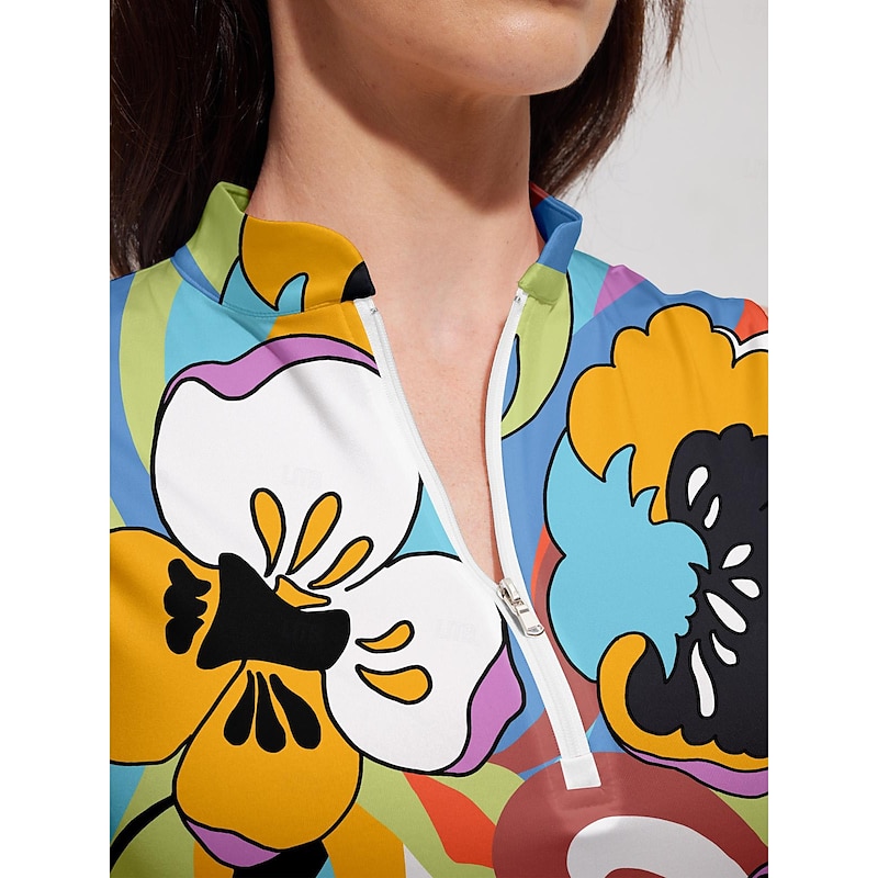 Women's Golf Dress Yellow Sleeveless Ladies Golf Attire Clothes Outfits Wear Apparel3