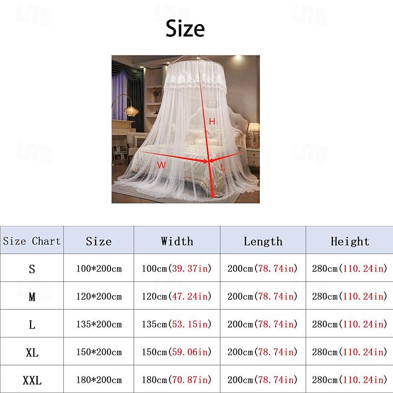 Romantic Bilayer Small Lace Mosquito Net Mosquito Net for Children Mosquito Net Tent Double-Deck Gauze Mosquito Net2