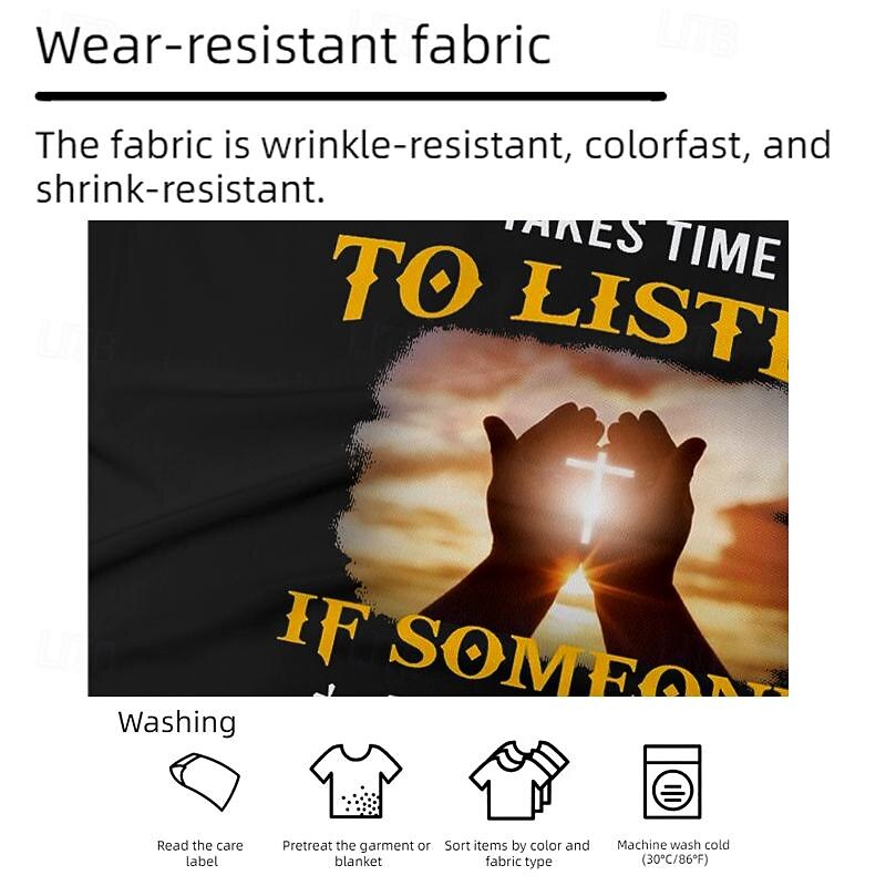 Men's Graphic Letter Henley Shirt Short Sleeve 3D Print Fashion Designer Comfortable Daily Summer Black Navy Blue Dark Grey Army Green Henley Henley T-Shirt3