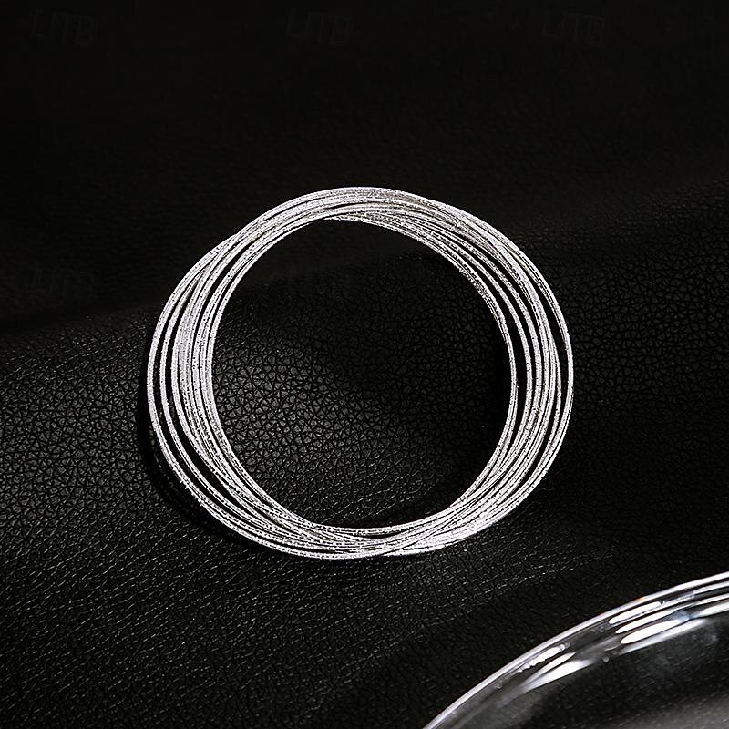 Women's Bracelet Fancy Fashion Elegant Alloy Bracelet Jewelry Silver For Gift Date2