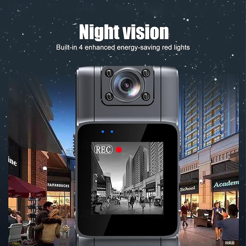 L11 Portable WIFI HD 4K law enforcement instrument night vision video DV sports cycling camera3