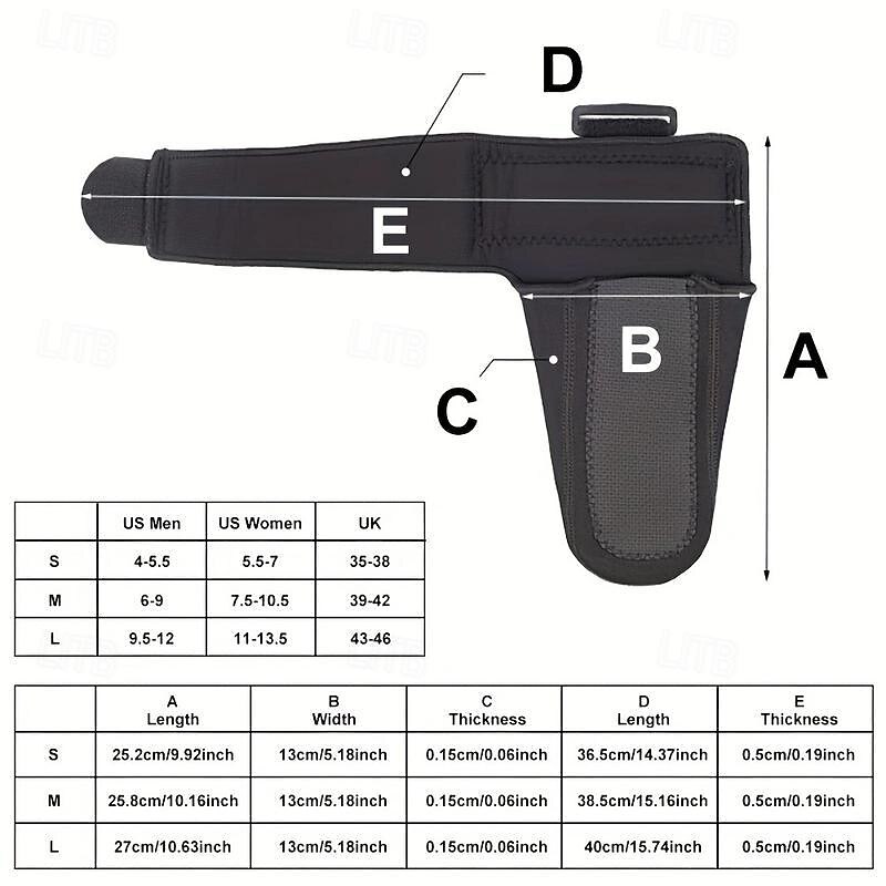 1pc Cramp Orthotics, Night Splint For Adjustable Ankle Brace Cramp Orthotics, Support For Arch Foot Achilles Tendonitis, For Women, Men3