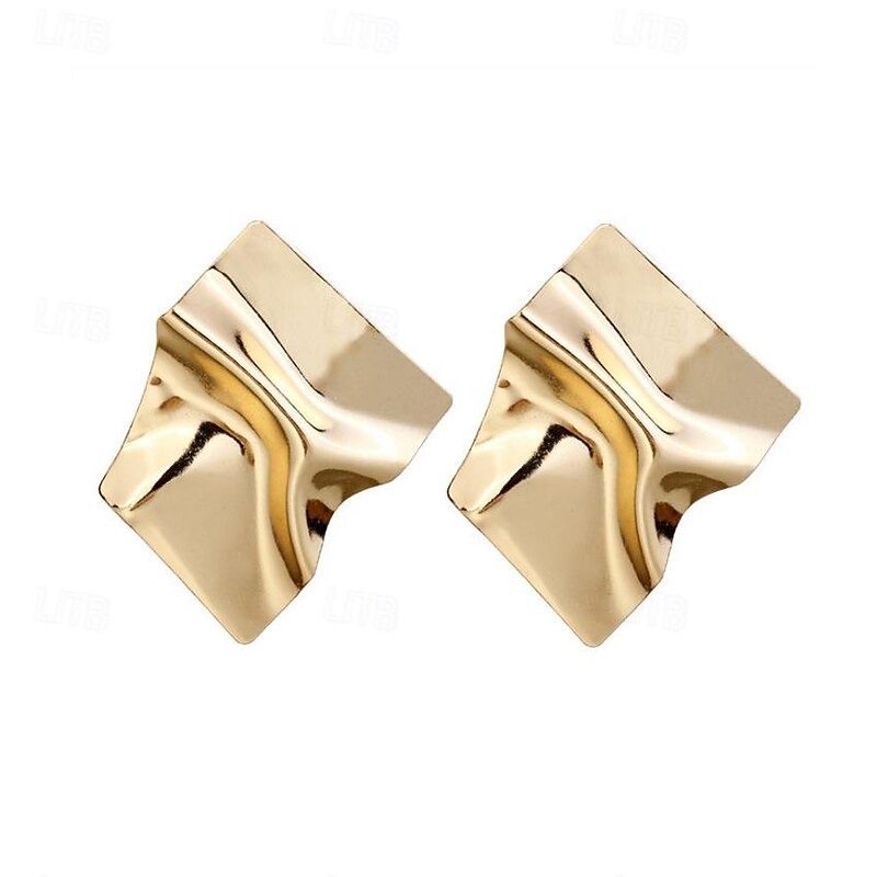 1 Pair Stud Earrings For Women's Party Evening Gift Date Alloy Fancy Fashion3