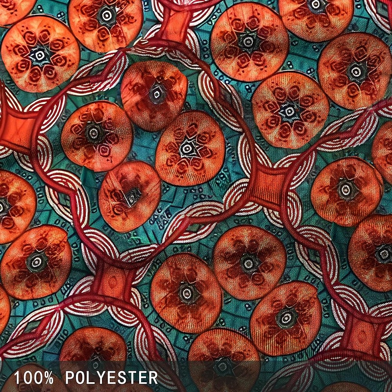 Men's Tribal Polo Shirts Golf Shirt Short Sleeve Polo Shirts Collared Shirts Vintage Casual Vacation Wear Party Outfits Buttons 3D Print Summer Yellow Blue Orange3