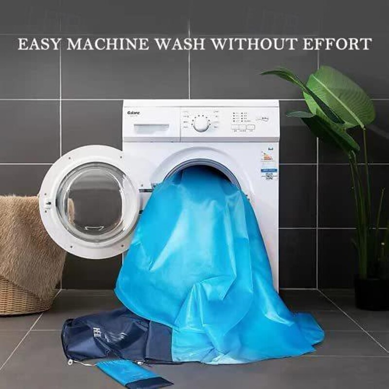 Camping Pocket Picnic Mat, Portable Mini Waterproof Nylon Blanket, Moisture-Proof Checkered Beach Mat for Travel, Hiking, Outdoor Use2