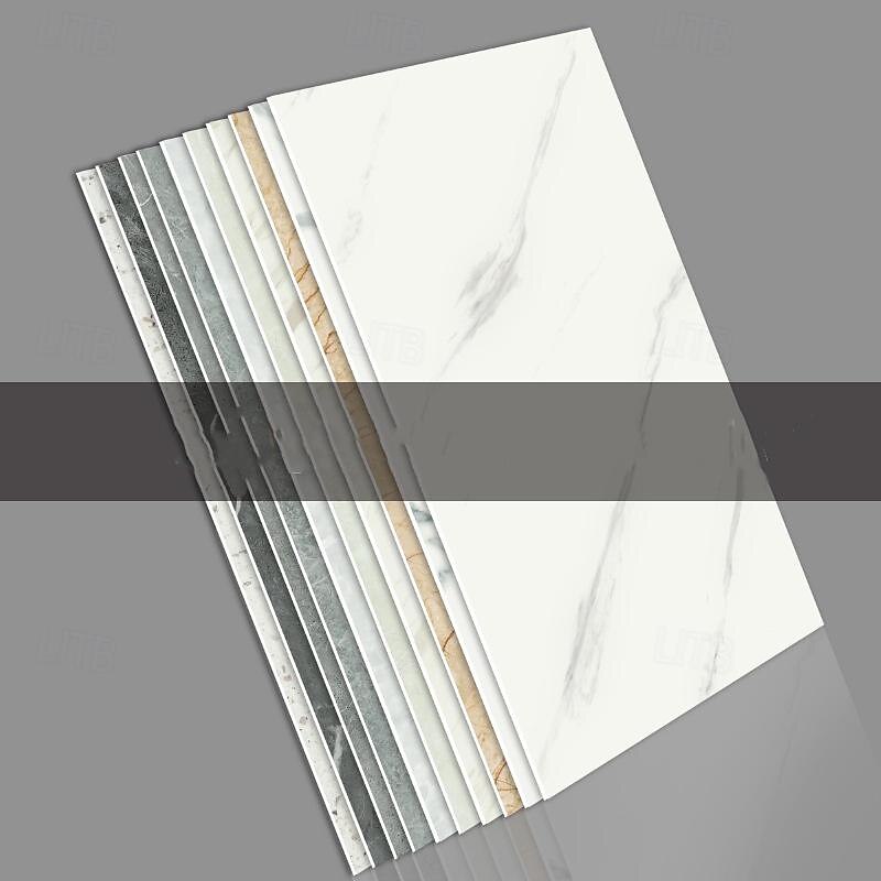 5pcs Kitchen Self-Adhesive Imitation Ceramic Tile Wall Sticker Bathroom Wall Renovation Anti Ugly Wallpaper Waterproof And Moisture-Proof Wallpaper4