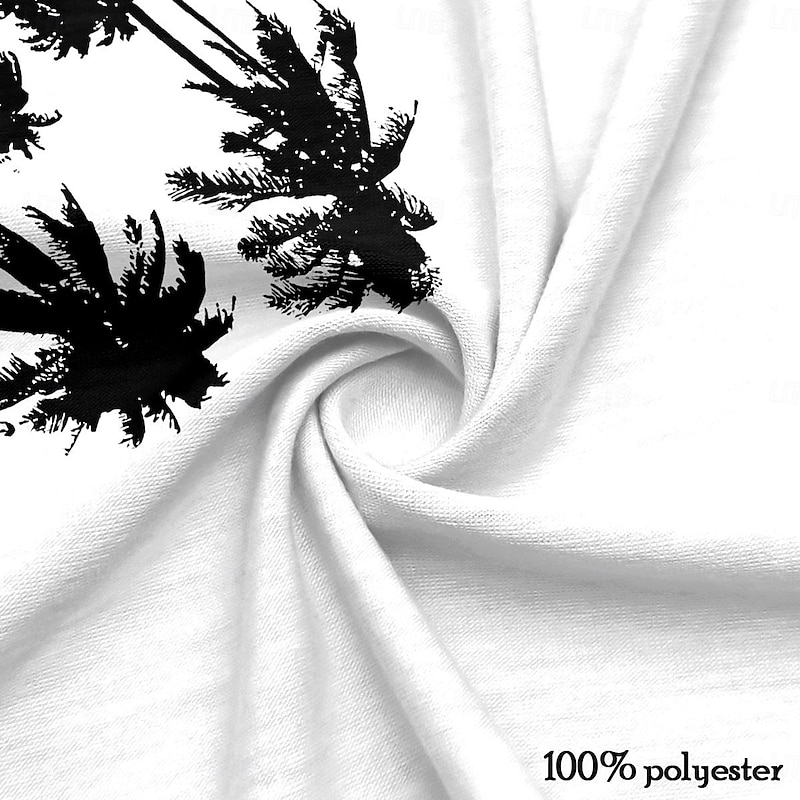 Men's Graphic Coconut Palm Vest Top Sleeveless T Shirt for Men Sleeveless T shirt 3D Print Crew Neck Shirt Vacation Tropical Designer Party Daily Gym White Spring & Summer Clothing Apparel S M L XL3