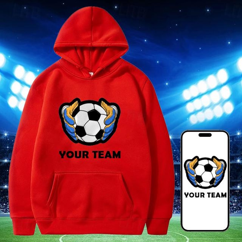 Men's Hoodie Custom Print Black White Hooded Letter Lace up Pocket Holiday Going out Streetwear Winter Spring &  Fall Clothing Apparel Hoodies Sweatshirts Personalized custom made Long Sleeve