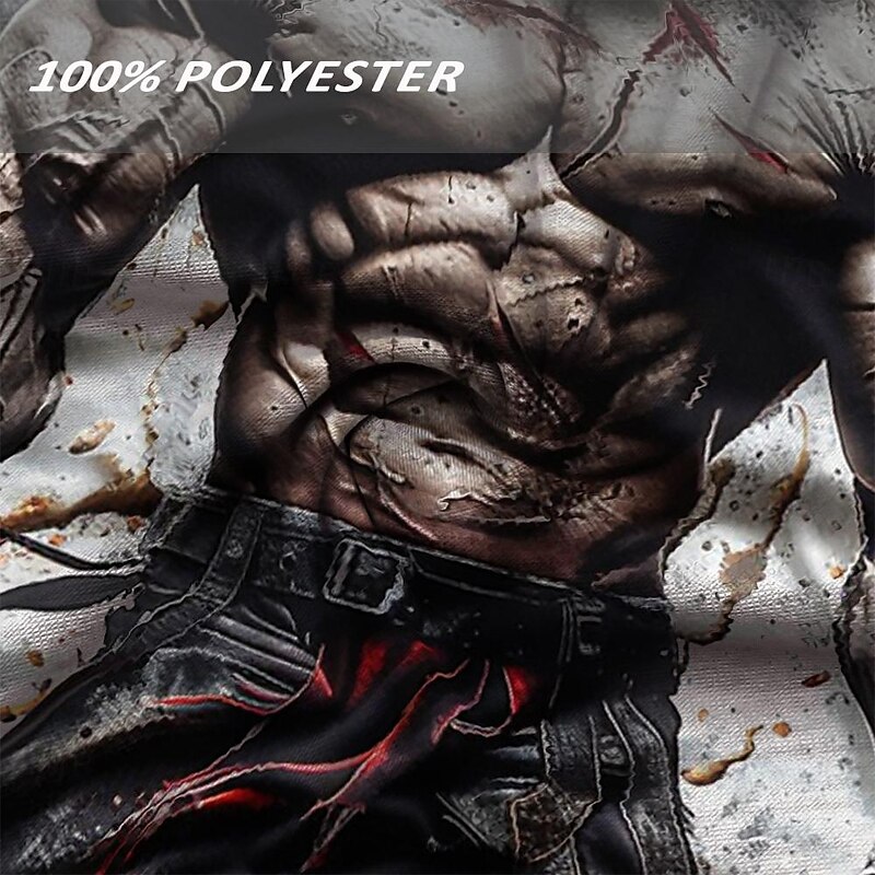 Men's Characters Splash Ink Tank Top Vest Top Undershirt Sleeveless T shirt 3D Print Crew Neck Shirt Fashion Designer Going out Gym Black Blue Orange Summer Spring Clothing Apparel S M L XL XXL XXXL3