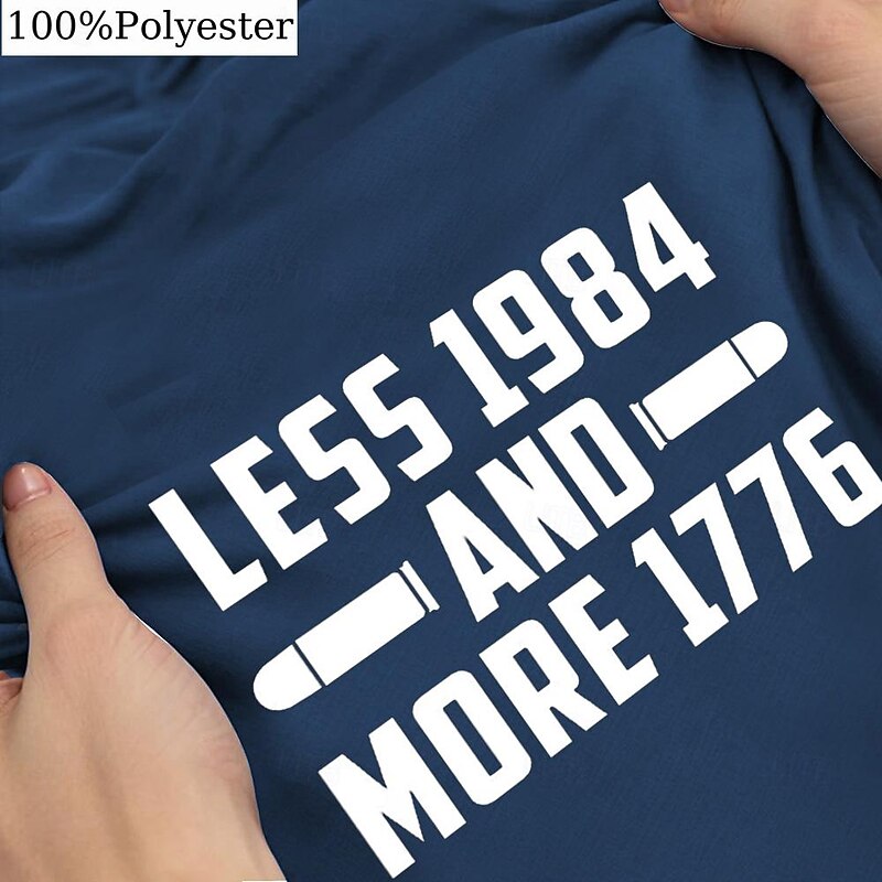 Veterans Day Men's Patriot Patriotic Veteran Graphic T shirt Short Sleeve T shirt 3D Print Crew Neck Shirt Daily Designer Retro Vintage Sports Outdoor Holiday Going out Blue Green Gray Spring &3