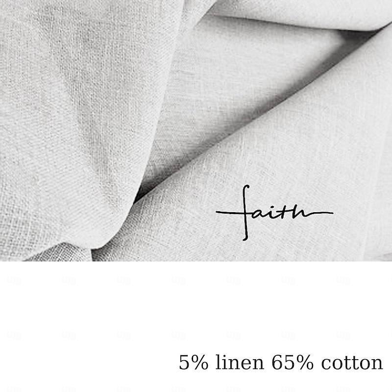 Men's Shirt Linen Shirt Summer Shirt Beach Shirt Button Up Shirt Cotton Shirt Plain Casual Daily White Long Sleeve Band Collar Spring & Summer Clothing Apparel3