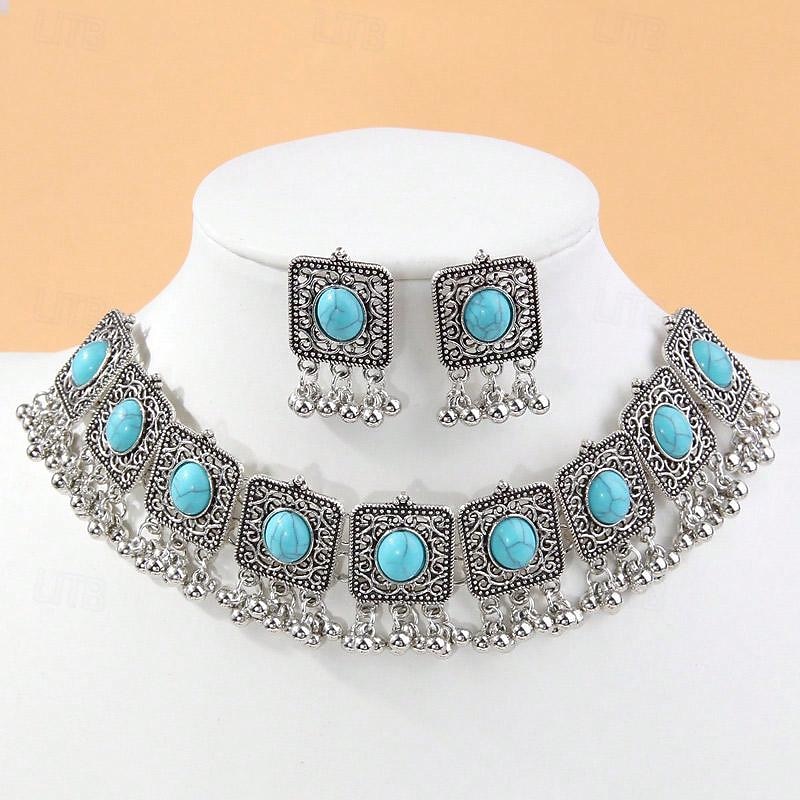 Jewelry Set For Women's Wedding Party Evening Gift Alloy Fancy2