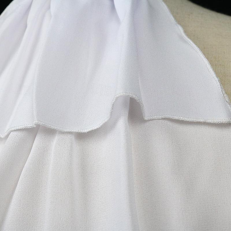 Punk & Gothic Medieval Steampunk Cosplay Costume Jabot Neck Gentleman Lace Fancy Dress Men's Women's Halloween Carnival Masquerade Party / Evening Cocktail Party Renaissance Fair Adults' Neckwear3