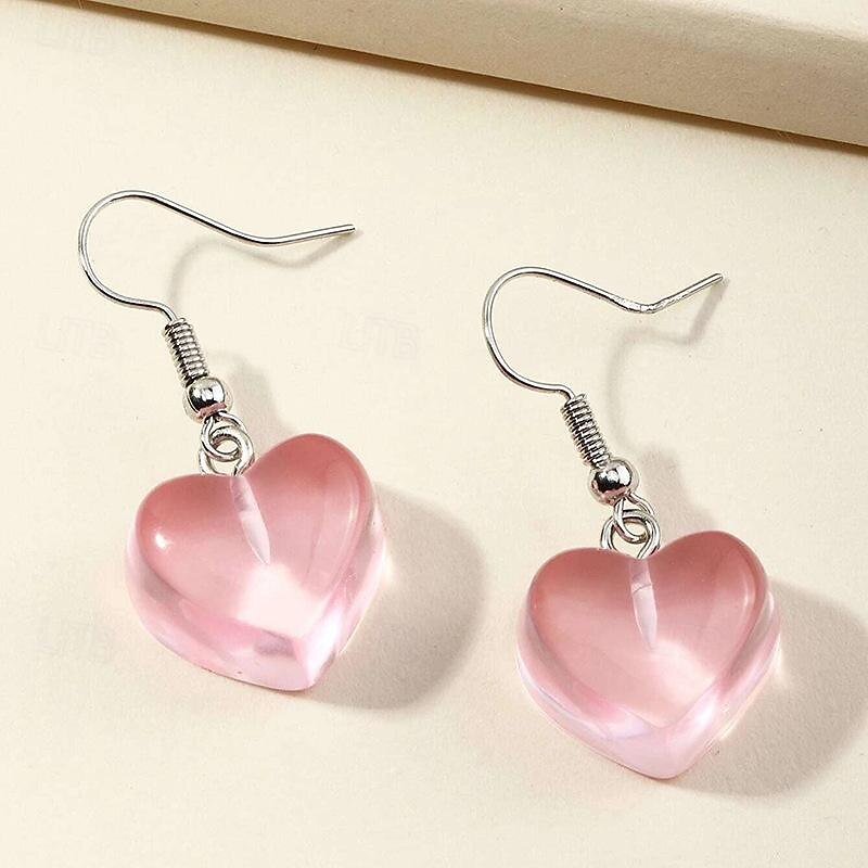 1 Pair Drop Earrings For Women's Gift Date Birthday Alloy Fancy Fashion2