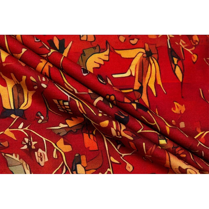 Women's Mini Dress Casual Dress Summer Dress Print Dress Active Fashion Streetwear Outdoor Vacation Daily Regular Fit Floral Short Sleeve V Neck Black White Red Burgundy Summer Spring4