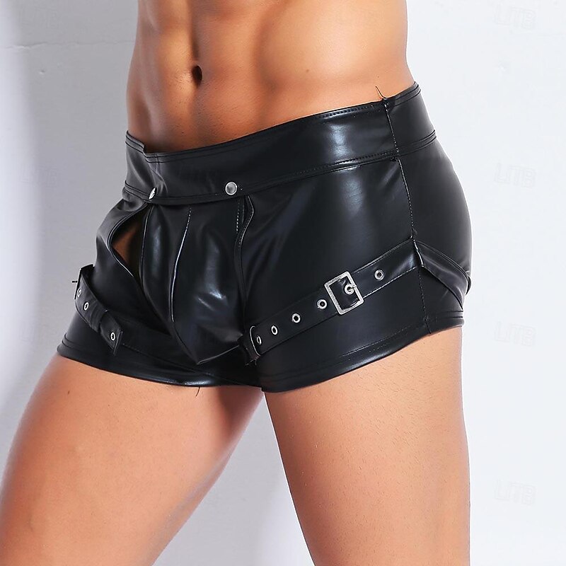 Dance Costumes Exotic Dancewear Pole dance Shorts Hollow-out Pure Color Splicing Women's Performance Training High PU4