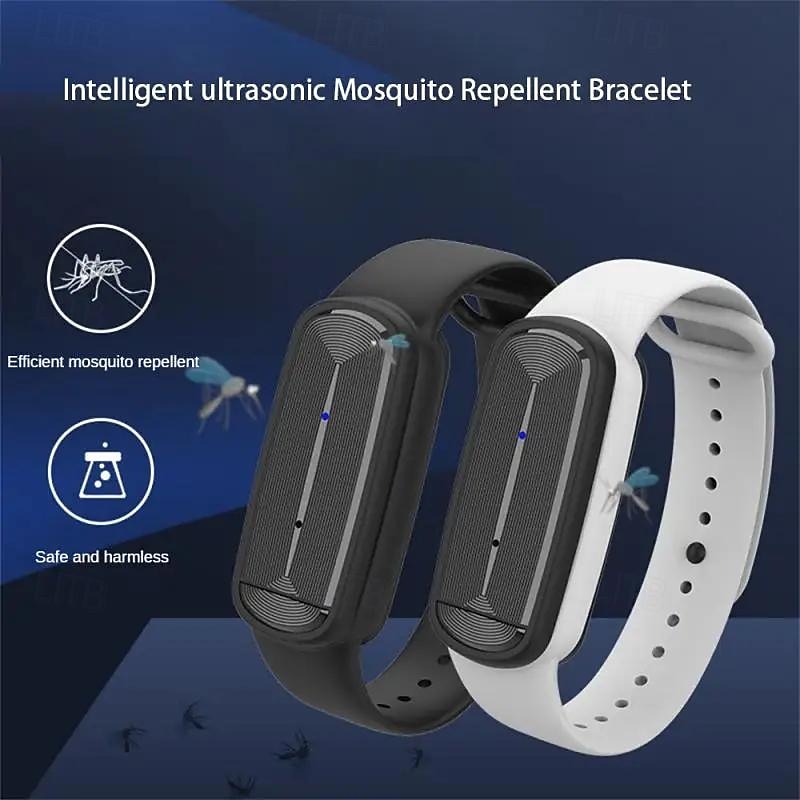 Electronic Mosquito Repellent Bracelet – Ultrasonic Wearable Band Anti-Mosquito Protection