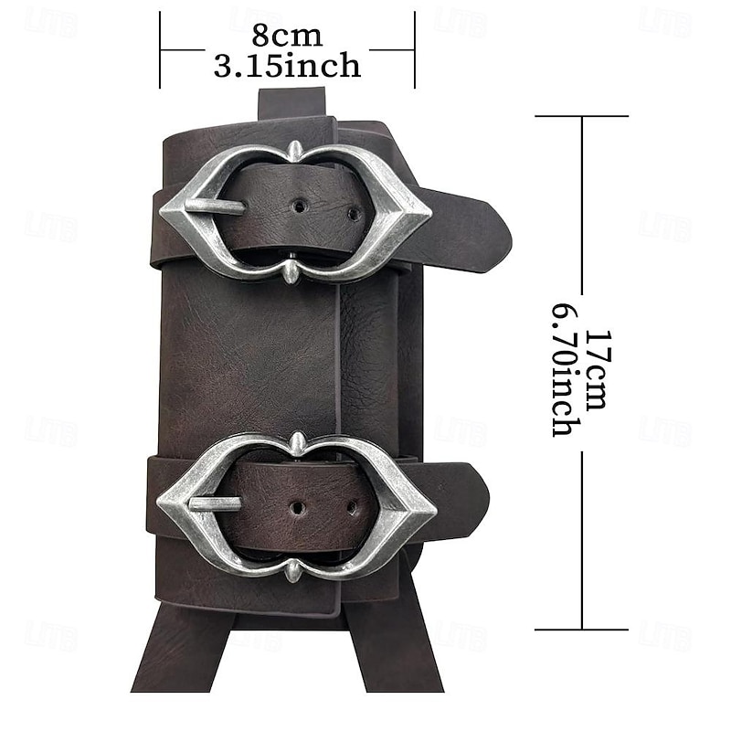 Punk & Gothic Medieval Steampunk Outfits Warrior Fancy Dress Men's Women's Unisex Pirate Halloween Carnival Masquerade Performance Party LARP Adults' Sscabbard All Seasons4