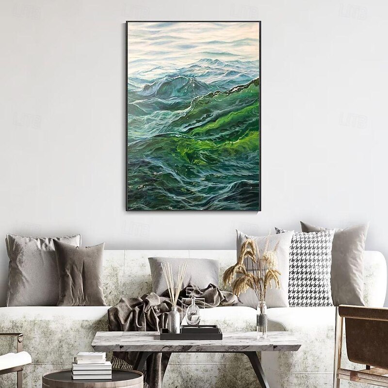 Handmade Oil Painting Canvas Wall Art Decoration Modern Ocean Wave Sea for Home Decor Rolled Frameless Unstretched Painting4