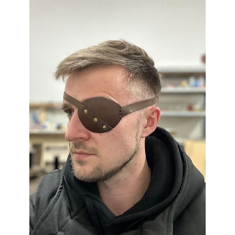 Medieval Renaissance Steampunk Accessories Pirate Viking Celtic Knight Fancy Dress Men's Women's Halloween Masquerade Carnival Masquerade Adults' Eye Mask All Seasons2