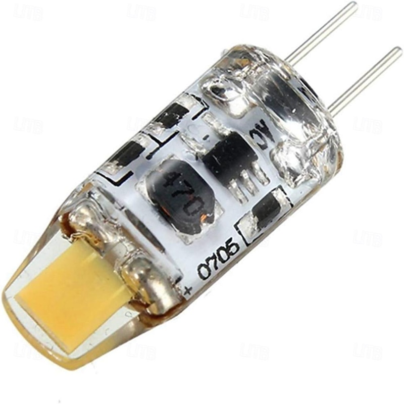 G4 LED Bulb T3 JC Type Bi-Pin G4 Base AC/DC12V for Under Cabinet Light Ceiling Lights Replacement Halogen Chandelier Lamps RV Boats Outdoor Landscape Lighting 5pcs/10pcs3