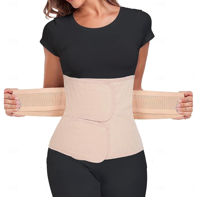 Postpartum Belly Band & Abdominal Binder Post Surgery Compression Wrap Recovery Support Belt3