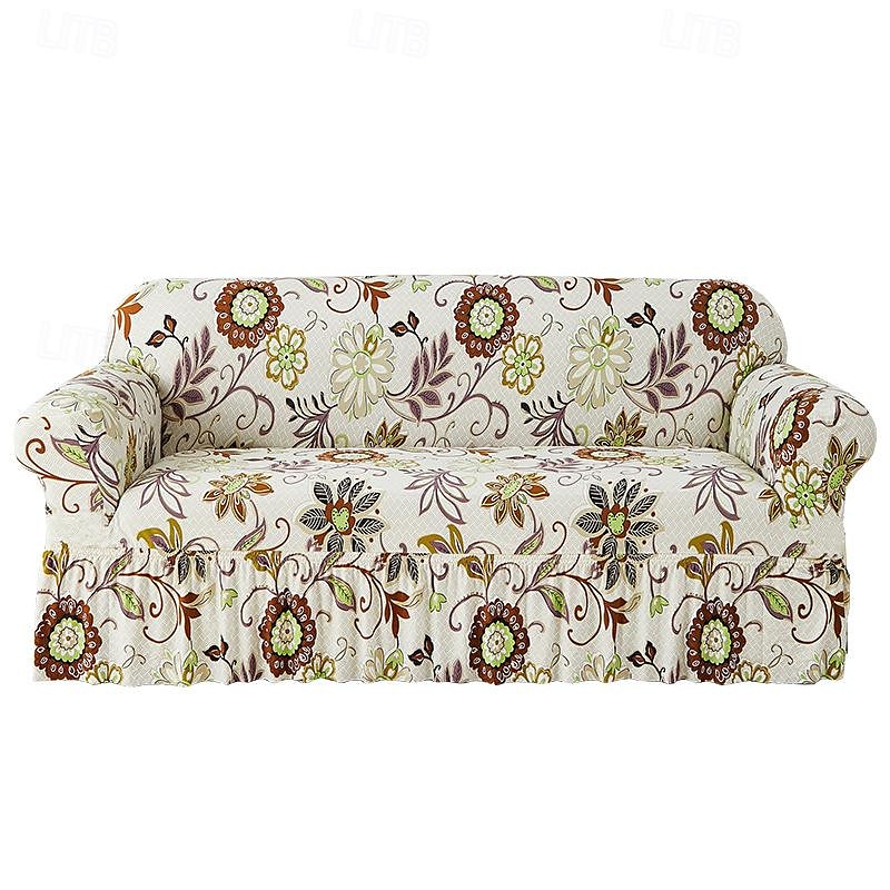Elastic Sofa Cover Full Cover Nordic Style Sofa Cover Non-slip Fabric Skirt Sofa Cover4