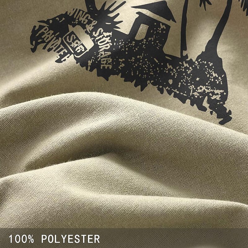 Coconut Tree Men's Cotton Linen Shorts Summer Hawaiian Shorts Beach Shorts Print Drawstring Elastic Waist Breathable Soft 20% Linen Shorts Casual Daily Holiday Streetwear3