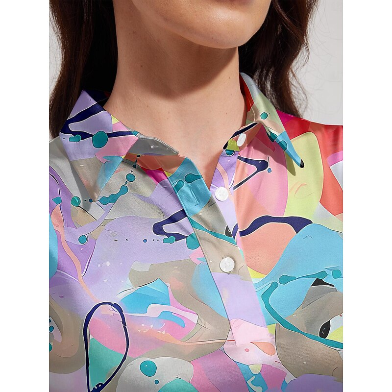 Women's Golf Polo Shirt Pink Sleeveless Sun Protection Top Ladies Golf Attire Clothes Outfits Wear Apparel3