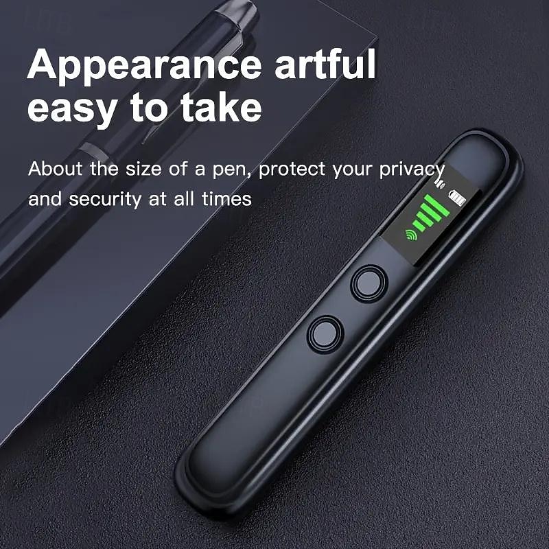 Anti-Camera RF Detector and Infrared DetectorWireless Signal Detector ProtectionAnti-TrackingHotel Privacy Protection3
