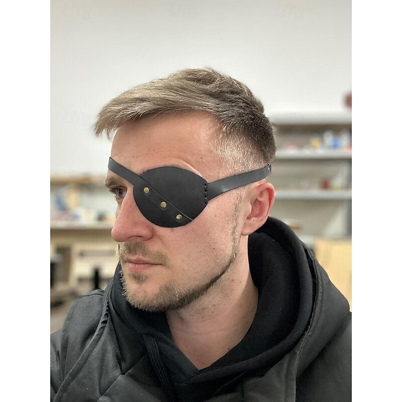 Medieval Renaissance Steampunk Accessories Pirate Viking Celtic Knight Fancy Dress Men's Women's Halloween Masquerade Carnival Masquerade Adults' Eye Mask All Seasons